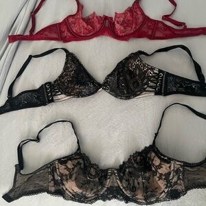 Victoria’s Secret lace bralette bundle